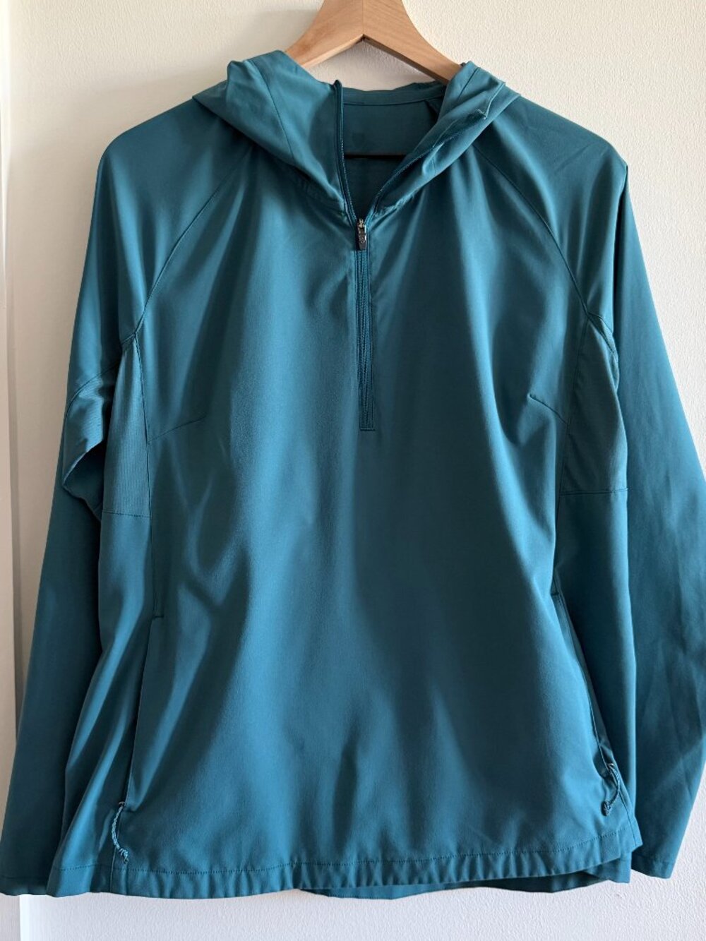 KÜHL Bandita 1/2 Zip Pullover Hoody Women’s Large Teal Style 8453